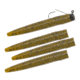 Matzuo Weedless Ned Rig, Green Pumpkin, 1/8oz, 4 Pack, MZMFW18-GP