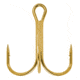 Matzuo XX Strong Treble Hook, Gold, Size 16, 300041-16