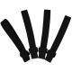 Maxpedition 5inch TacTie - Black, Pack of 4, 9905B