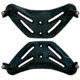 Maxtrax Flat Rack Mount With Channel Nut And Xtreme MPS, Black, MTXFRMXMPSC
