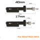 Maxtrax Mounting Pin Set MKII/X-Series, Black, MTXMPSX