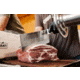 MEAT! Your Maker Cleaver Butcher Knife, 8 in, 3CR14 Steel, Cleaver Blade, Rubberized Handle, 1198588