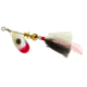 Mepps Aglia Bait Series - Dressed Treble 1/12oz Silver Shad, B0ST SSH