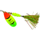 Mepps Aglia Flashabou In-Line Spinner 1/2 oz Hot Fire Tiger, B5FT HFT-FT