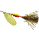 Mepps Aglia Flashabou In-Line Spinner 1/3 oz Gold-Brown/Gold, B4FT G-BRG