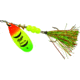 Mepps Aglia Flashabou In-Line Spinner 1/3 oz Hot Fire Tiger, B4FT HFT-FT