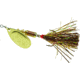 Mepps Aglia Flashabou In-Line Spinner 1/4 oz Gold-Brown/Gold, B3FT G-BRG