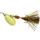 Mepps Aglia Flashabou In-Line Spinner 1/6 oz Gold-Brown/Gold, B2FT G-BRG