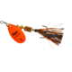 Mepps Aglia Flashabou In-Line Spinner 1/6 oz Hot Orange-Black/Orange, B2FT HO-BO