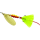 Mepps Aglia In-Line Spinner, 1/2 oz, Dressed Treble Hook, Gold Blade &amp; Yellow Tail, B5ST G-Y