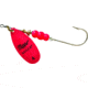 Mepps Aglia In-Line Spinner 1/3 oz, Plain Treble Hook, Hot Pink Blade, B4P HP