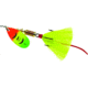 Mepps Aglia In-Line Spinner, 1/4 oz, Dressed Treble Hook, Hot Firetiger Blade &amp; Yellow Tail, B3ST HFT-Y