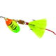 Mepps Aglia In-Line Spinner, 1/6 oz, Dressed Treble Hook, Hot Firetiger Blade &amp; Yellow Tail, B2ST HFT-Y