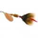 Mepps Aglia In-Line Spinner, 1/8 oz, Dressed Treble Hook, Gold Blade &amp; Brown Tail, B1ST G-BR