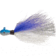 Mepps Bucktail Jig, Blue/White, 1/4oz, MBJ14 BLWH