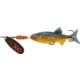 Mepps FL Black Fury Mino MX Flourescent 13/16 OZ fl red dot, BF5MX FL
