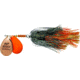 Mepps PBR Double Blade Musky Flashabou 1 1/2 OZ Copper,Hot Orange/Black,Orange,Gold, MFD7T