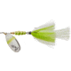 Mepps S-CSH Bronze Slammer Dressed Treble 1/2 oz Silver/Chartreuse Shad, BS5T