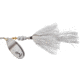 Mepps S-PSH Bronze Slammer Dressed Treble 1/3 oz Pearl Shad, BS4T