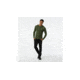 Smartwool Merino 150 Baselayer Pattern Long Sleeve-Men's, Chive, Extra Large, SW016061A20-XL