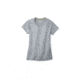 Smartwool Merino 150 Baselayer Pattern Short Sleeve Shirt Womens, Dark Pebble Gray, L, SW015254948-L