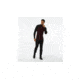 Smartwool Merino 250 Baselayer Pattern 1/4 Zip-Men's, Black-Tibetan Red, Medium, SW0NP616A62-M