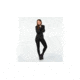 Smartwool Merino 250 Baselayer Pattern 1/4 Zip-Women's, Black-Charcoal H, Extra Small, SW0NP222A41-XS