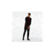 Smartwool Merino 250 Baselayer Pattern Crew-Men's, Black-Tibetan Red, Small, SW0NP601A62-S