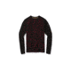 Smartwool Merino 250 Baselayer Pattern Crew-Men's, Black-Tibetan Red, Small, SW0NP601A62-S