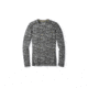 Smartwool Merino 250 Baselayer Pattern Crew-Women's, Black-Moonbeam Heather, Extra Small, SW0NP226A51-XS