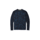 Smartwool Merino 250 Pocket Crew-Men's, Deep Navy-Bright Cobalt, Medium, SW016084A40-M