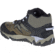 Merrell All Out Blaze 2 Mid Waterproof Hiking Boots - Women's, Dark Olive, 7, Medium, J09376-7