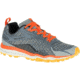 Merrell All Out Crush Trail Running Shoe - Men's-Grey/Orange-Medium-11