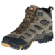 Merrell Moab 2 Mid Ventilator Hiking Boots - Womens, Walnut, 10.5, Wide, J06054W-10.5