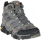 Merrell Moab 2 Mid Waterproof Hiking Boot - Womens-Granite-Wide-7.5, J06054W-056-7.5