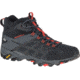 Merrell Moab FST 2 Mid Waterproof Hiking Boots - Men's, Black/Granite, 10, Medium, J77511-10