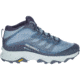 Merrell Moab Speed Mid GORE-TEX Hiking Shoes - Womens, Navy, 7.5, J135418-75