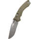 Microtech Amphibian Ram-Lok APOC FLU G-10 3.875in Folding Knife, Od Green, 137RL-10APFLGTOD