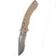 Microtech Amphibian Ram-Lok Apoc Part Serrate Fluted G10 3.875in Folding Knife, Tan, 137RL-11APFLGTTA