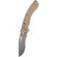 Microtech Amphibian Ram-Lok Apoc Part Serrate Fluted G10 3.875in Folding Knife, Tan, 137RL-11APFLGTTA