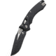 Microtech Amphibian Ram-Lok Black STD G-10 3.875in Folding Knife, Black, 137RL-1FLGTBK