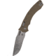 Microtech Amphibian - Ram-Lok S/E Frag G-10 Stonewash Standard 3.875in Folding Knife, Tan, 137RL-10FRGTTA