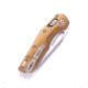 Microtech MSI S/E Apocalyptic Part Serrate Fluted Aluminium 3.88in Folding Knife, Tan, 210-11APFLTA