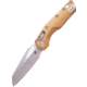 Microtech MSI S/E Apocalyptic Part Serrate Fluted Aluminium 3.88in Folding Knife, Tan, 210-11APFLTA