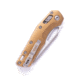 Microtech MSI S/E Apocalyptic Standard Fluted Aluminium 3.88in Folding Knife, Tan, 210-10APFLTA