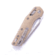 Microtech MSI S/E Fluted G-10 Apocalyptic Standard 3.88in Folding Knife, Tan, 210-10APFLGTTA