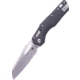 Microtech MSI S/E Fluted G-10 Stonewash Partial Serrated 3.88in Folding Knife, Black, 210-11FLGTBK