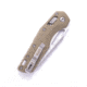 Microtech MSI S/E Fluted G-10 Stonewash Partial Serrated 3.88in Folding Knife, Od Green, 210-11FLGTOD