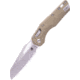 Microtech MSI S/E Fluted G-10 Stonewash Partial Serrated 3.88in Folding Knife, Od Green, 210-11FLGTOD