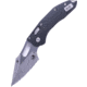 Microtech Stitch S/E Ram - Lok Frag G-10 Full Serrate 3.71in Folding Knife, Black, 169RL-12FLGTBK